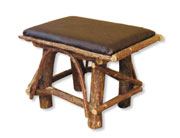 Footstool with Antlers