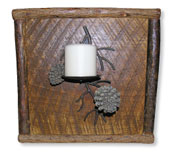 Pine Cone Sconce